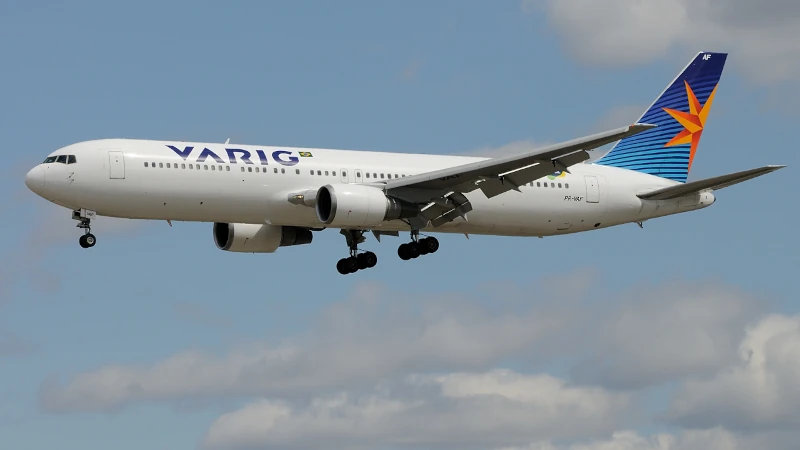 Boeing 767-300ER de Varig. Foto: Antonio Camarasa